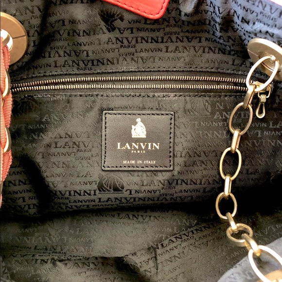 lanvin tote bag